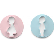 Ibili Guetzli-Ausstecher Junge und Mädchen 10 cm Ibili Guetzli-Ausstecher Junge und Mädchen 10 cm