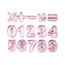 Ibili Guetzli-Ausstecher Zahlen 6 cm Ibili Guetzli-Ausstecher Zahlen 6 cm