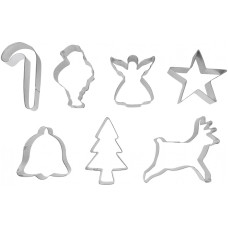 Ibili Guetzli-Ausstecher X-Mas 7-teilig Ibili Guetzli-Ausstecher X-Mas 7-teilig