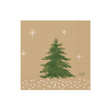 Duni Weihnachtsservietten Humble Trees, 24 x 24 cm, 50 Stück Duni Weihnachtsservietten Humble Trees, 24 x 24 cm, 50 Stück
