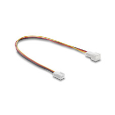 Delock Stromkabel Stecker zu Buchse 3 Pin 30 cm