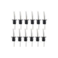 Oak & Steel Spirituosen-Dosierer 12 Stück, Silber