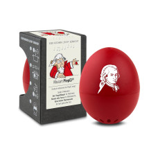 PiepEi Küchentimer Singende Eieruhr Mozart, Rot / Weiss PiepEi Küchentimer Singende Eieruhr Mozart, Rot / Weiss