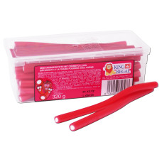 King Regal Gummibonbons Mini Erdbeerstifte 320 g