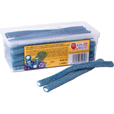 King Regal Gummibonbons Mini Himbeerstifte bezuckert 320 g