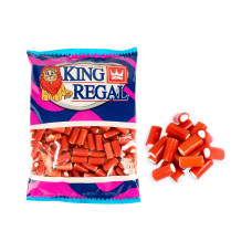King Regal Gummibonbons Erdbeer mit Cremefüllung 1000 g