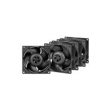 Arctic Cooling PC-Lüfter S8038-10K, 80 mm, 10000 RPM, Schwarz, 4 Stück Arctic Cooling PC-Lüfter S8038-10K, 80 mm, 10000 RPM, Schwarz, 4 Stück