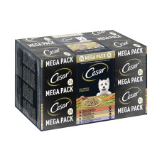 Cesar Nassfutter Landragout 4 Varietäten 24 x 150 g