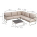 Greemotion Loungeset Sydney, Beige, 4 Sitzplätze Greemotion Loungeset Sydney, Beige, 4 Sitzplätze