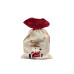 Dameco Jutesack Santa 21 x 30 cm