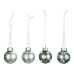 COCON Weihnachtskugeln Dots 12 Stück, Mint