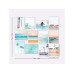 Wallxpert Bild Strand Pink, 12-teilig