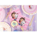 Partydeco Papierservietten Gabbys Dollhouse 33 cm x 33 cm, 20 Stück