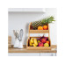 relaxdays Etagere für Obst 2er, Hellbraun relaxdays Etagere für Obst 2er, Hellbraun