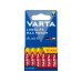 Varta Batterie Longlife Max Power AAA , 6 Stück