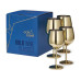 Oak & Steel Weingläser-Set 500 ml, 4 Stück, Gold