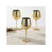 Oak & Steel Weingläser-Set 500 ml, 4 Stück, Gold