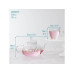 Oak & Steel Teekanne mit Tassen 0.8 l, Transparent