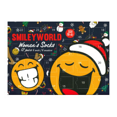 Dreams and Fantasy Adventskalender Socken Smiley World, Grösse 35-41, 12 Paare Dreams and Fantasy Adventskalender Socken Smiley World, Grösse 35-41, 12 Paare