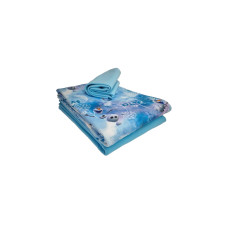 Stoffe Stoff Jersey Frozen Olaf 3-teilig, Blau, 2 x 1m