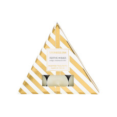 Stoneglow Teelichter Festive Wishes 6 Stück, Gelb Stoneglow Teelichter Festive Wishes 6 Stück, Gelb