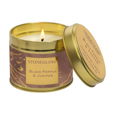Stoneglow Duftkerze Black Pepper & Juniper 135 g Stoneglow Duftkerze Black Pepper & Juniper 135 g