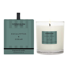 Stoneglow Duftkerze Eucalyptus & Cedar 220 g Stoneglow Duftkerze Eucalyptus & Cedar 220 g