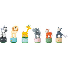 small foot Drückfiguren Afrika 6er Set small foot Drückfiguren Afrika 6er Set