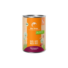 Herrmann's Nassfutter Bio Pute mit Pastinake und Kartoffel 400 g