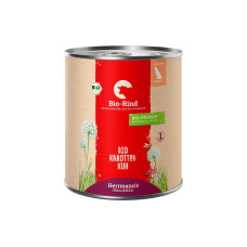 Herrmann's Nassfutter Bio Rind mit Karotten und Amaranth 800 g Herrmann's Nassfutter Bio Rind mit Karotten und Amaranth 800 g