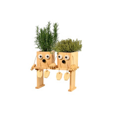 dobar Tischbeet Kräuterschwestern «Laura & Lisa»