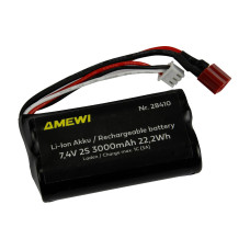 Amewi RC-Akku Li-Ion 2S 7.4 V 3000 mAh Deans