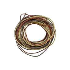 Knorr Prandell Wachskordel 1 mm 3 x 1,7 m Braun