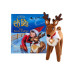 the Elf on the Shelf Rentier mit Bilderbuch