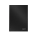Leitz Notizbuch Solid A5, Kariert, Schwarz