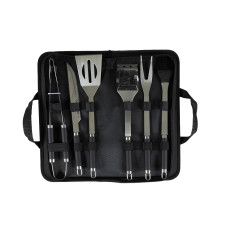 COCON Grillbesteck-Set BBQ, 6-teilig, Silber COCON Grillbesteck-Set BBQ, 6-teilig, Silber