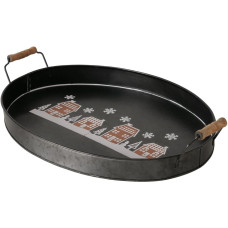 Boltze Servierplatte Helski Metall, 49 x 9 cm Boltze Servierplatte Helski Metall, 49 x 9 cm