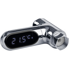 MAXXmee Thermometer Wasserarmaturen LED Durchlaufthermometer, 5-85C