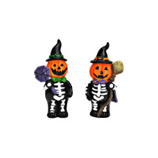 G. Wurm Halloweenfigur Skelett assortiert 1 Stück, assortiert