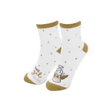 Sheepworld Socken Engel 36 - 40, Braun/Weiss Sheepworld Socken Engel 36 - 40, Braun/Weiss