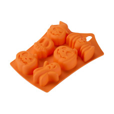 Zenker Backform Happy Halloween 1 Stück, Orange