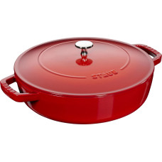Staub Bräter Chistera 28 cm, Kirschrot, 3.7 l