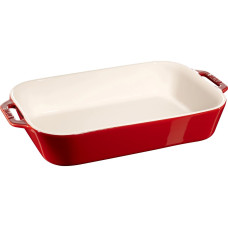 Staub Auflaufform 34 x 24 cm, Kirschrot Staub Auflaufform 34 x 24 cm, Kirschrot