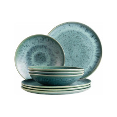 Mäser Speise-Service Carellia 8-teilig, Blau Mäser Speise-Service Carellia 8-teilig, Blau