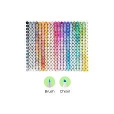 Ohuhu Honolulu Kunstmarker (320 Stk.) 320 Stück