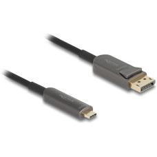 Delock Kabel 8K 60 Hz USB Type-C - DisplayPort, 30 m Delock Kabel 8K 60 Hz USB Type-C - DisplayPort, 30 m