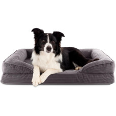 Lumaland Hundebett Indoor Cord M Grau Lumaland Hundebett Indoor Cord M Grau
