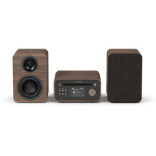 Pure Micro-HiFi Anlage Classic Stereo Mini Walnuss Pure Micro-HiFi Anlage Classic Stereo Mini Walnuss