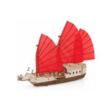 Eco-Wood-Art Bausatz Asiatisches Schiff Djong