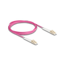 Delock LWL-Patchkabel Multimode LC – LC, OM4, Duplex, 2 m Delock LWL-Patchkabel Multimode LC – LC, OM4, Duplex, 2 m